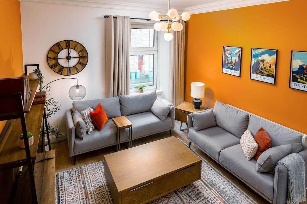 The Stylish 3-Bedroom Maisonette Retreat Stirling Exteriör bild